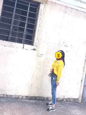 「iT（イット）のアイテム（トップス）」を使った、Aliさん（レディース・167cm）の冬コーディネート