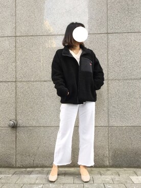 「KIRSH（キルシー）のアイテム（その他アウター）」を使った、COLLABONATIONさん（レディース・166cm）の秋コーディネート