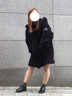 「韓国」｜「アイテム（その他アウター）」を使った、COLLABONATIONさん（レディース・155cm）の秋コーディネート