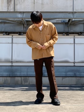 「モノートーン」｜yudaiさん（メンズ・174cm）の春コーディネート