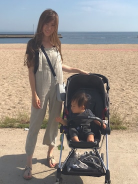 「ZARA（ザラ）のアイテム（サロペット/オーバーオール）」を使った、ＳＵＭＩＣＡさん（レディース・168cm）の春コーディネート