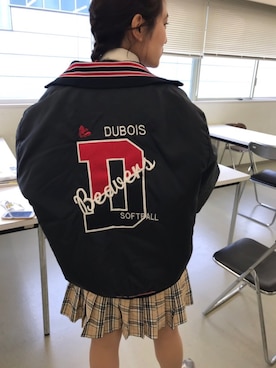 「schoolgirl」｜さほさん（レディース・158cm）の冬コーディネート