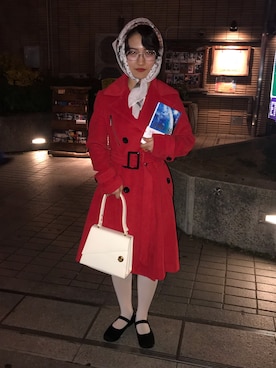 「宗教勧誘スタイル」｜さほさん（レディース・158cm）の冬コーディネート