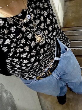 「shein」｜さほさん（レディース・158cm）の夏コーディネート