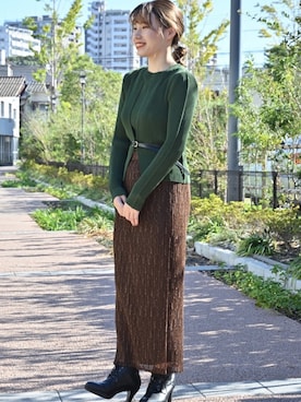 オザキプリーツさんのコーディネート