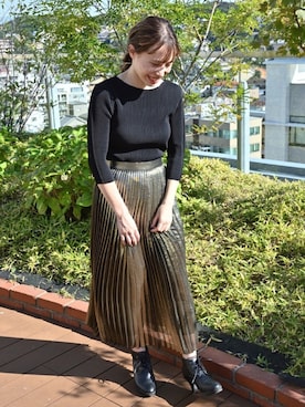 オザキプリーツさんのコーディネート