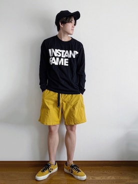 「R.R.G.S（アールアールジーエス）のアイテム」を使った、RUIさん（メンズ・166cm）の夏コーディネート