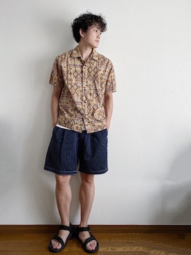 「短パン」｜RUIさん（メンズ・166cm）の夏コーディネート