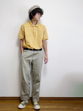 「チャックテイラー」｜「アイテム（その他）」を使った、RUIさん（メンズ・166cm）の秋コーディネート