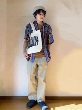 「秋のマイ旬スタイル」｜「アイテム（その他）」を使った、RUIさん（メンズ・166cm）の秋コーディネート