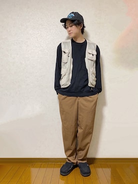 「秋のマイ旬スタイル」｜「アイテム（その他）」を使った、RUIさん（メンズ・166cm）の秋コーディネート