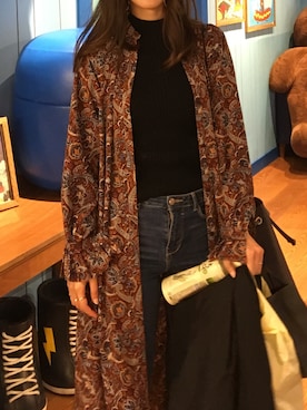 ®️さん（レディース・163cm）の冬コーディネート