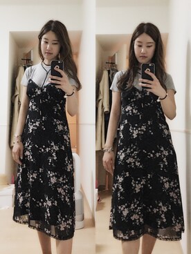 ®️さん（レディース・163cm）の夏コーディネート