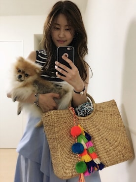 「JADEtribe（ジェードトライブ）のアイテム」を使った、®️さん（レディース・163cm）の夏コーディネート