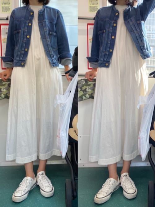 Ienaのデニムジャケットを使ったコーディネート Wear