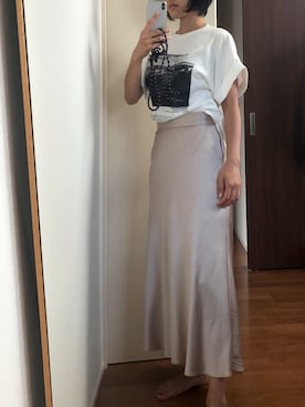 「HERMES（エルメス）のアイテム（シューズ）」を使った、®️さん（レディース・163cm）の夏コーディネート