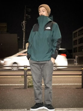 「ノースフェイス」｜freak1983さん（メンズ・175cm）の冬コーディネート