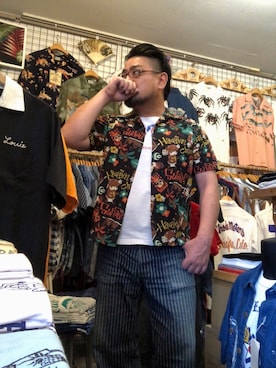 「ワークパンツ」｜デルソル熊本👖さん（メンズ・170cm）の春コーディネート