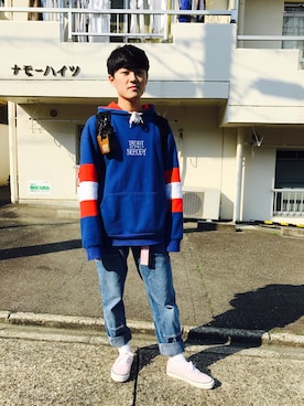 「Carhartt WIP（カーハートダブリューアイピー）のアイテム（その他）」を使った、helper96さん（メンズ・172cm）の春コーディネート