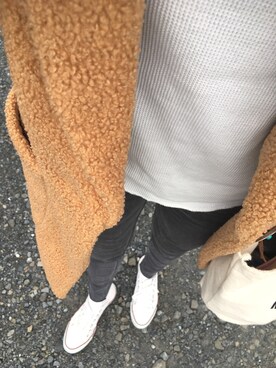 「CONVERSE（コンバース）のconverse（コンバース） ALL STAR OX（オールスターOX）（スニーカー）」を使った、Saayaaamamさん（レディース・162cm）の春コーディネート