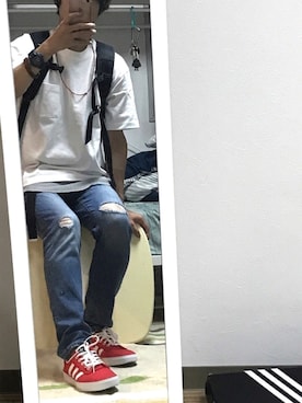 Junさん（メンズ・170cm）の夏コーディネート