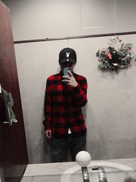 「LiVES（ライヴズ）のアイテム」を使った、司さん（メンズ・170cm）の秋コーディネート