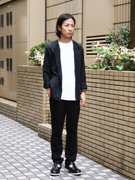 「アイテム（その他）」を使った、Takahiro_Kudoseさん（メンズ・163cm）の夏コーディネート