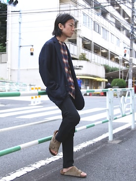 「アイテム（その他）」を使った、Takahiro_Kudoseさん（メンズ・163cm）の秋コーディネート