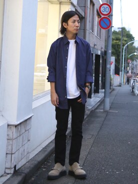 「秋の寒色コーデフェス」｜Takahiro_Kudoseさん（メンズ・163cm）の秋コーディネート