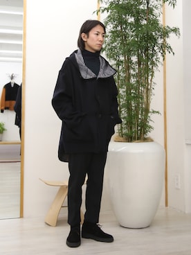 「FACTOTUM（ファクトタム）のアイテム（ブルゾン）」を使った、Takahiro_Kudoseさん（メンズ・163cm）の秋コーディネート