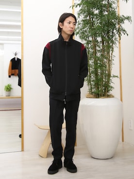 「FACTOTUM（ファクトタム）のアイテム（ブルゾン）」を使った、Takahiro_Kudoseさん（メンズ・163cm）の秋コーディネート