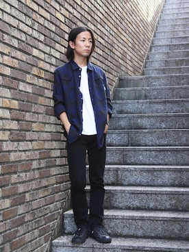 Takahiro_Kudoseさん（メンズ・163cm）の秋コーディネート