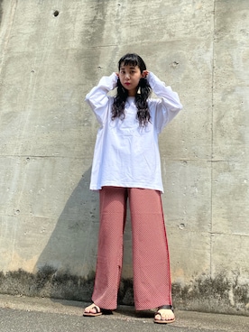 「TICCA（ティッカ）のアイテム（トップス）」を使った、イダマイさん（レディース・153cm）の秋コーディネート