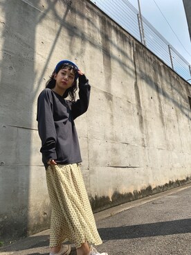 「TICCA（ティッカ）のアイテム（トップス）」を使った、イダマイさん（レディース・153cm）の秋コーディネート