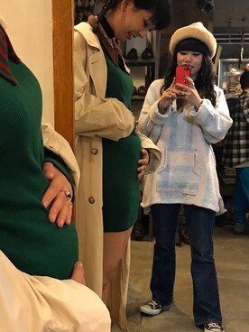 「Levis646」｜ayumiさん（レディース・155cm）の冬コーディネート