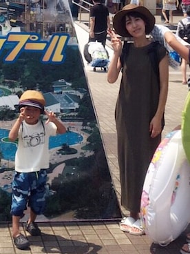 chiiさん（レディース・156cm）の夏コーディネート