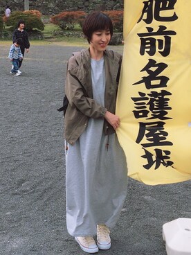 chiiさん（レディース・156cm）の春コーディネート