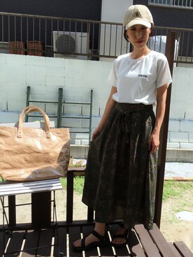 chiiさん（レディース・156cm）の夏コーディネート