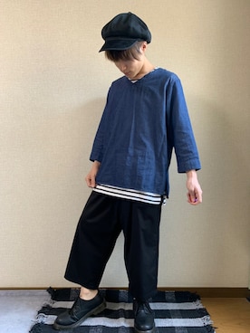 ちょろりすさん（メンズ・156cm）の秋コーディネート