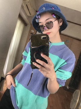「ojaga design（オジャガデザイン）のアイテム（財布/小物）」を使った、みくみくはらりらさん（レディース・154cm）の秋コーディネート