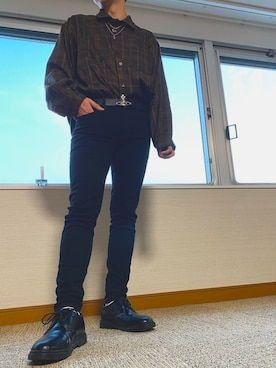 Vivienne Westwood ヴィヴィアンウエストウッド のベルトを使ったメンズコーディネート一覧 季節 12月 2月 Wear