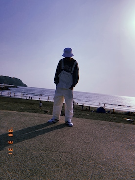 「WEGO（ウィゴー）のアイテム（カバーオール）」を使った、KYOSUKE さん（メンズ・170cm）の春コーディネート