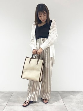 naoさん(レディース・158cm)の夏コーディネート