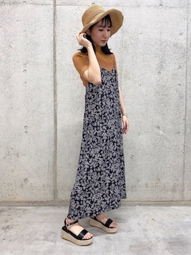 naoさん(レディース・158cm)の夏コーディネート
