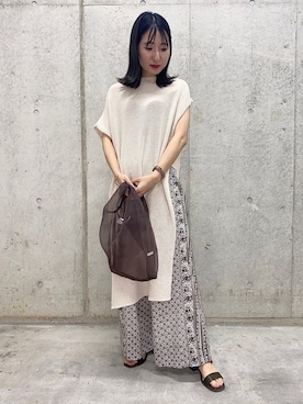 naoさん（レディース・158cm）の夏コーディネート