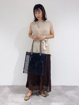 naoさん（レディース・158cm）の夏コーディネート