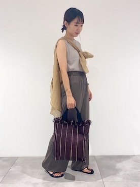 naoさん（レディース・158cm）の夏コーディネート