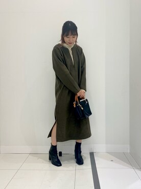 「RODE SKO」｜「アイテム（その他シューズ）」を使った、naoさん（レディース・158cm）の秋コーディネート
