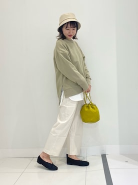 naoさん（レディース・158cm）の春コーディネート