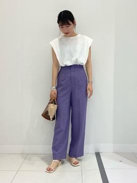 naoさん（レディース・158cm）の夏コーディネート